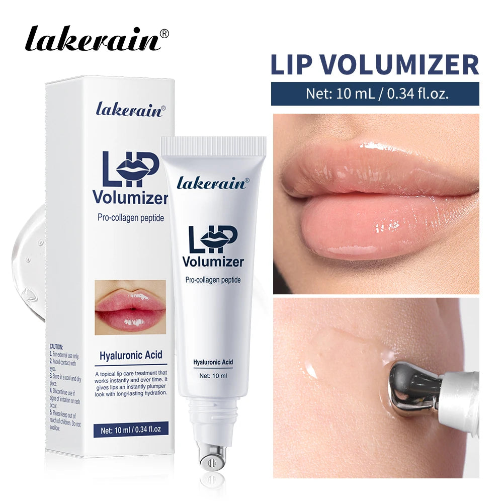 Lip Plumper Gloss Serum Volumizer Deep Hydration Moisturizing Care