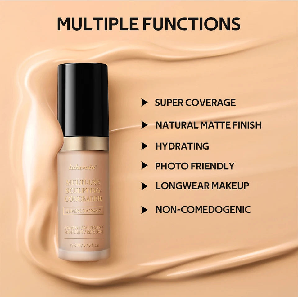 Super Coverage Concealer Contour Highlight Makeup