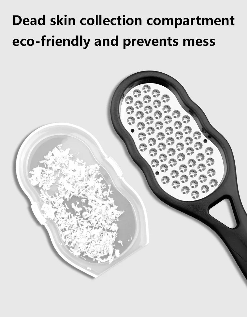 Professional Stainless Steel Foot File Cracked Heel Remover Pedicure Care