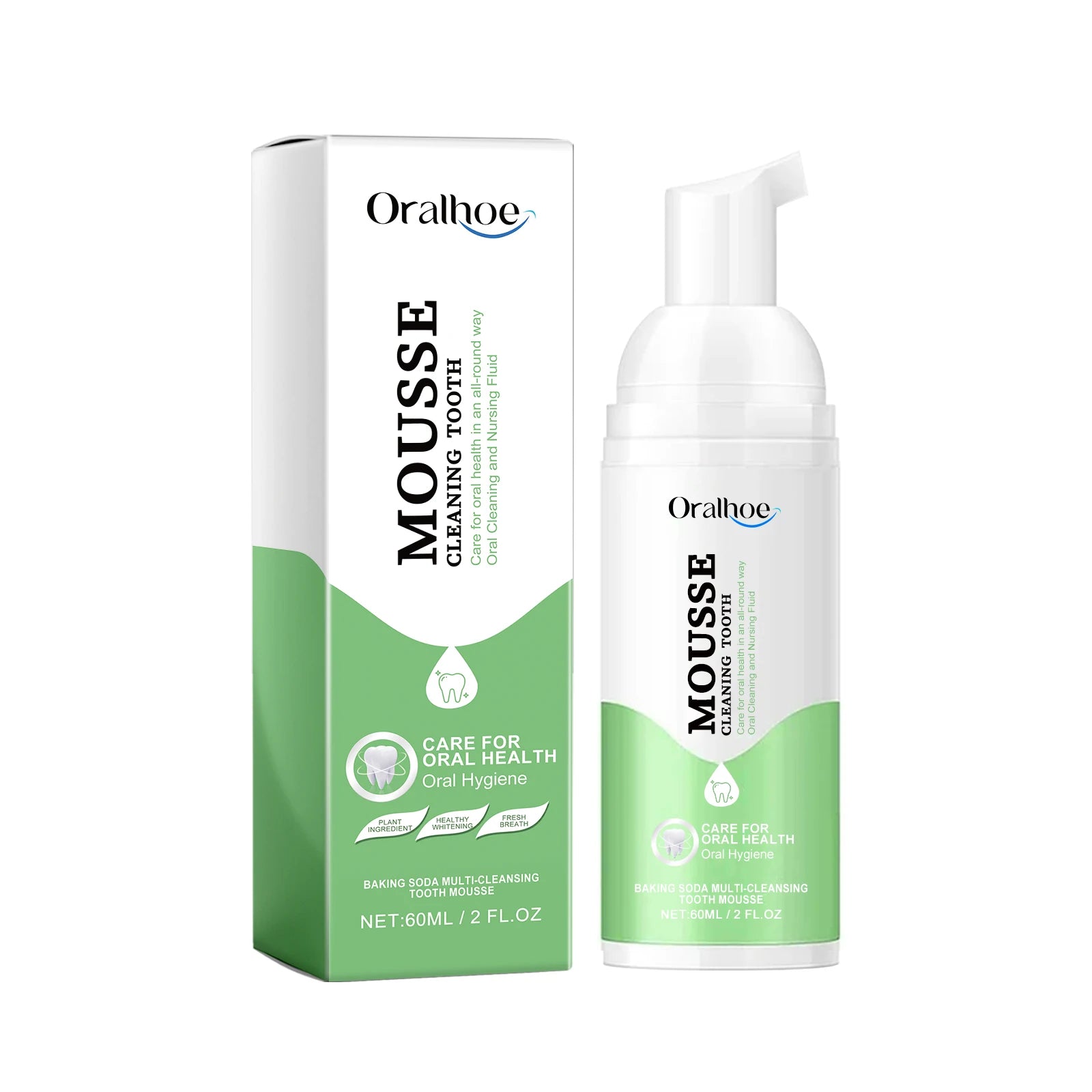 Whitening Foaming Toothpaste Stain Removal Plaque Foam Mousse - 16