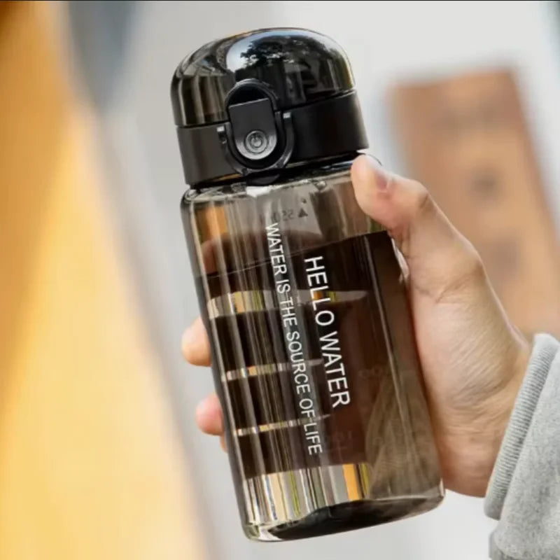 550ml BPA Free Sport Water Bottle Leak Proof Reusable Plastic Flask
