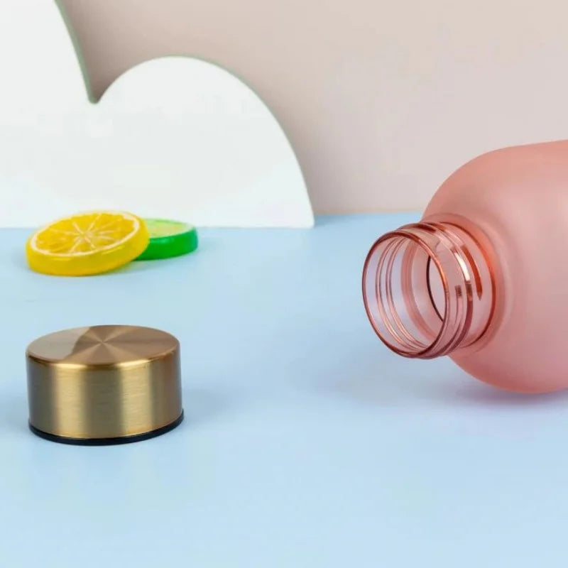 1000ml Motivational Water Bottle with Time Marker Leakproof Sport Flask