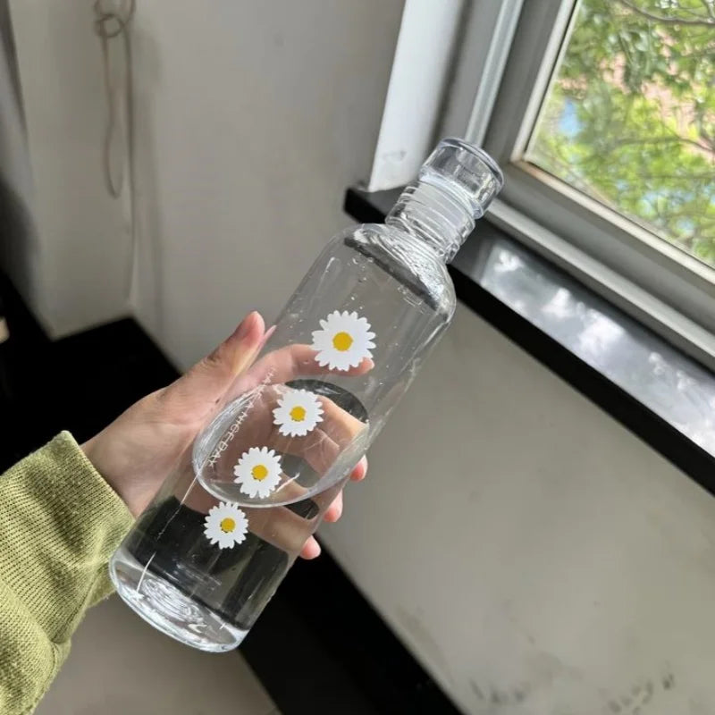 480ml Portable Water Bottle Printed Sports Cup for School and Travel