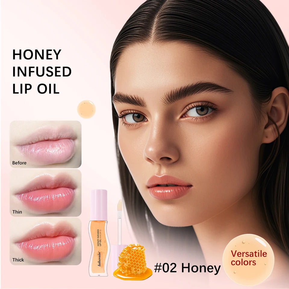 Lakerain Honey Infused Moisturizing Lip Gloss Oil - 11