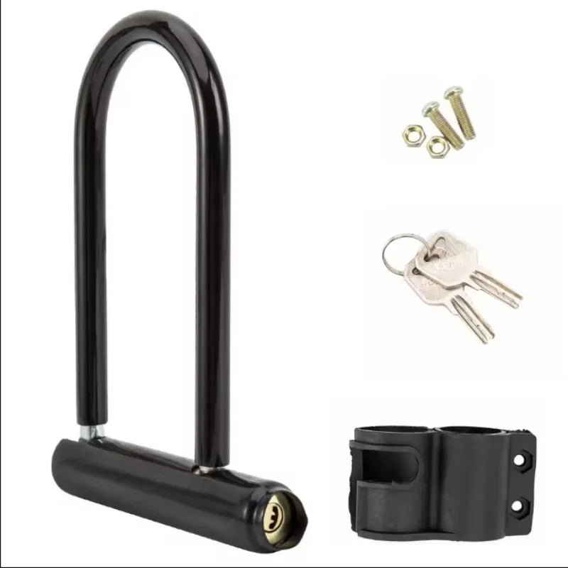 Heavy Duty Bicycle U Lock Anti Theft Security Lock for Bike and Scooter