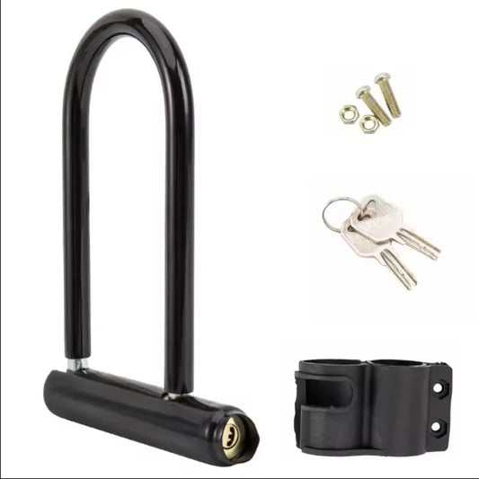 Heavy Duty Bicycle U Lock Anti Theft Security Lock for Bike and Scooter