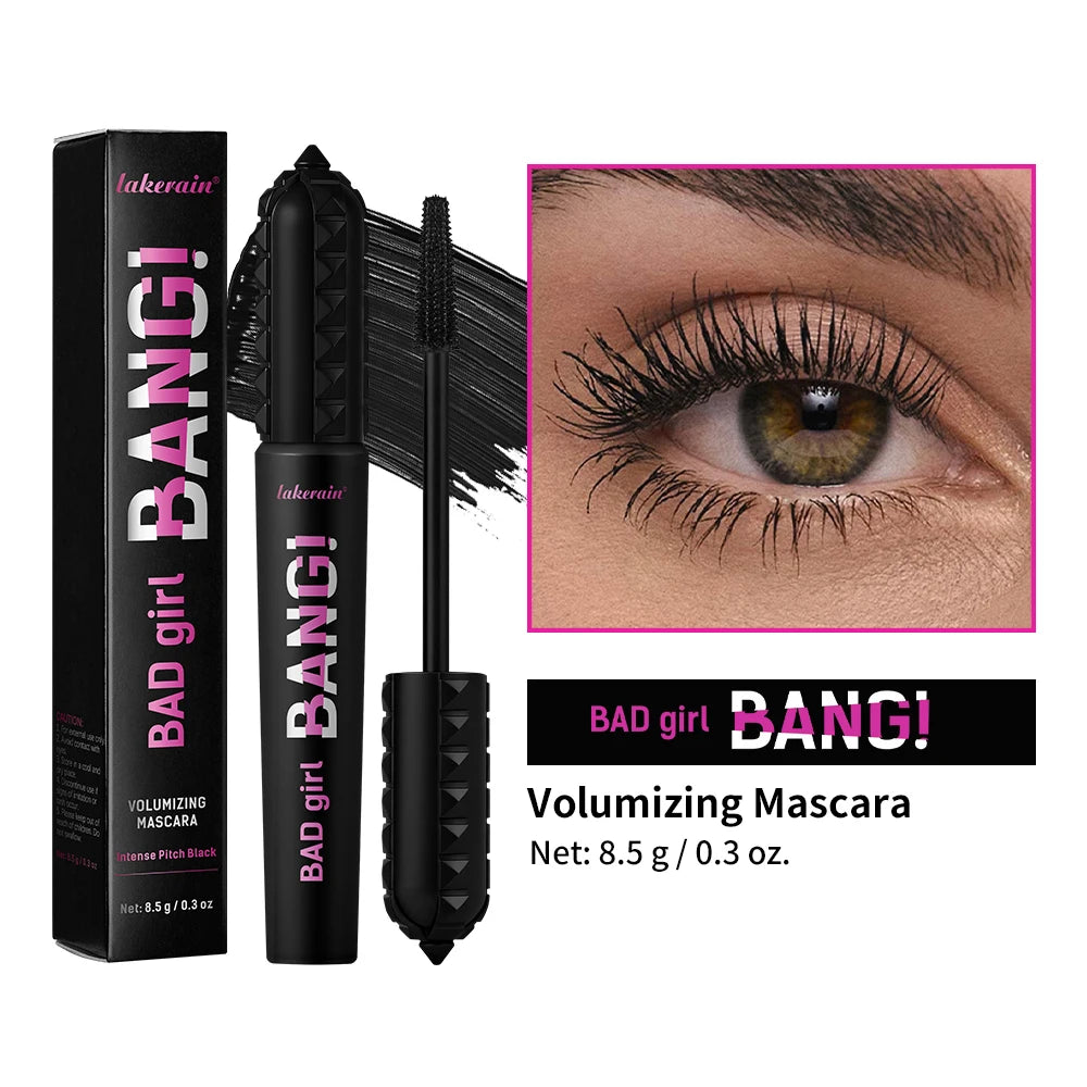 Black Volumizing Mascara Waterproof Lengthening Eyelash Extension