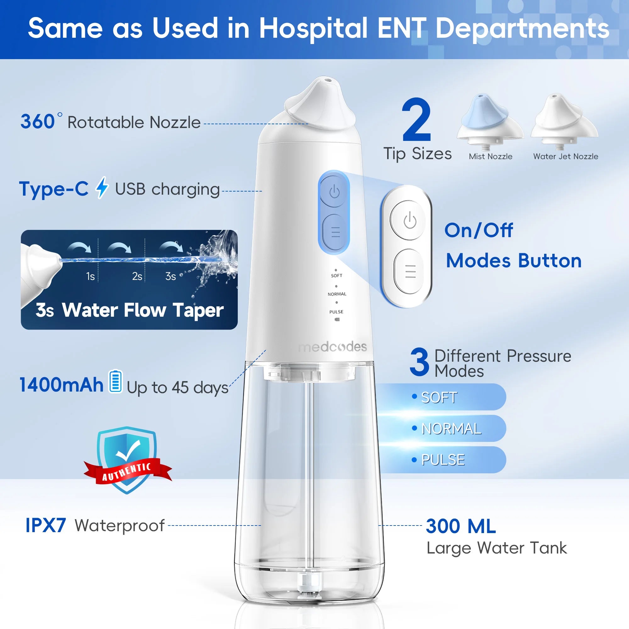 Electric Nasal Irrigator Sinus Rinse Machine - 4