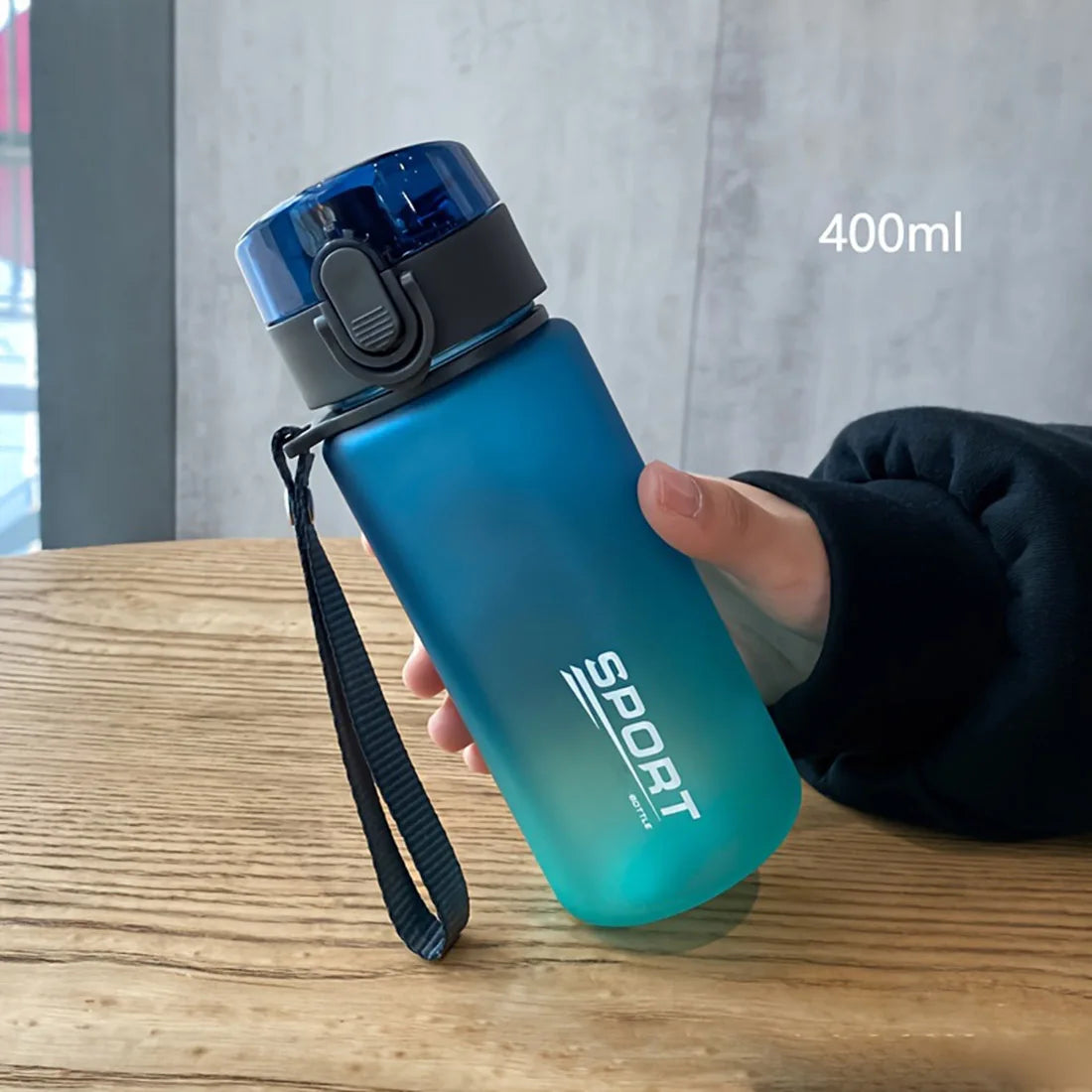 BPA Free Leak Proof Sports Water Bottle Portable Fitness Gym Jug - 7