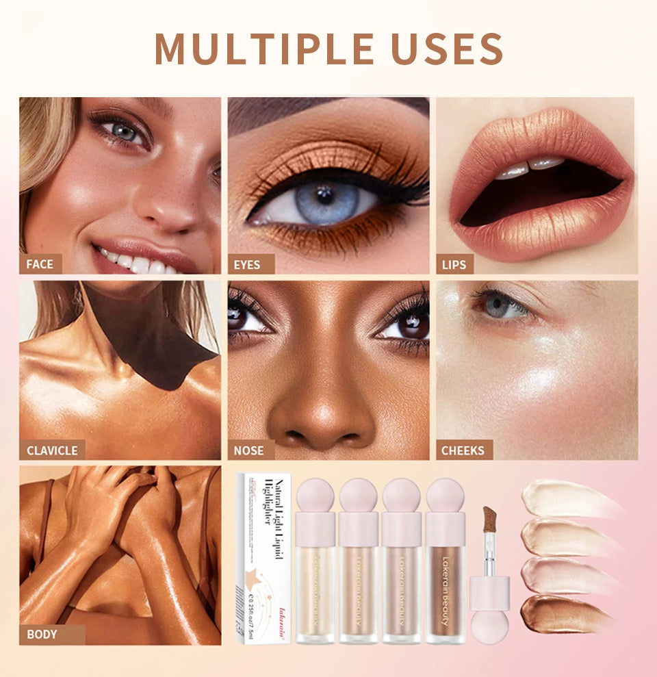 Liquid Highlighter Makeup Natural Glow Luminizer