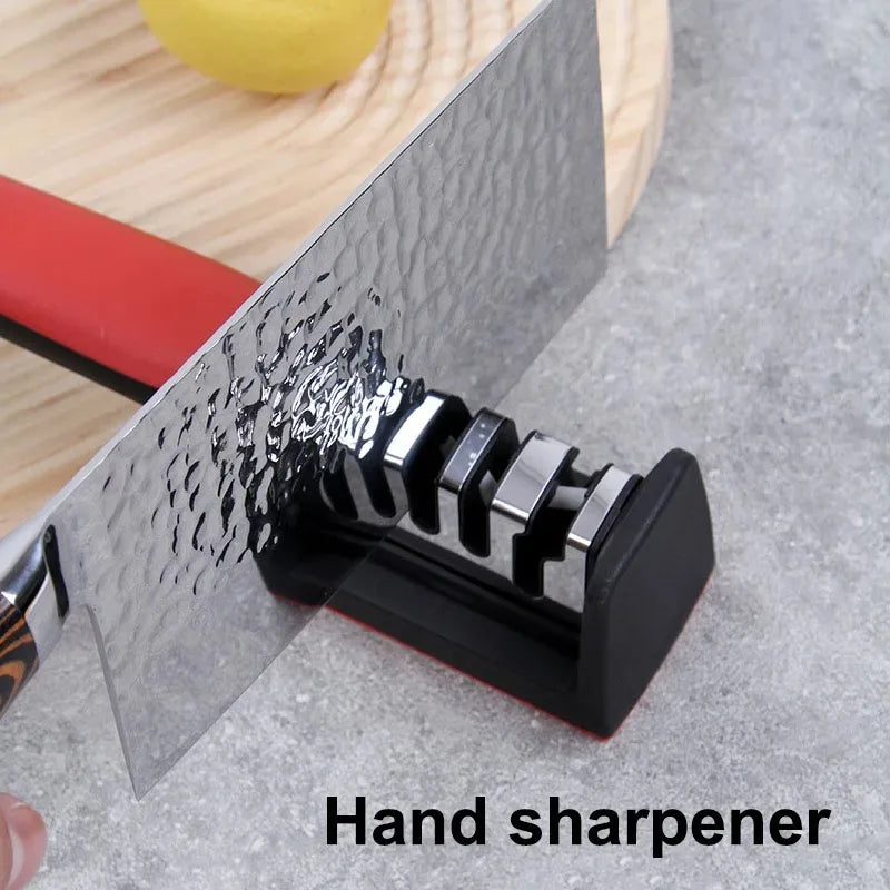 3-Stage Professional Knife Sharpener Kitchen Tool for Knives and Scissors - 5