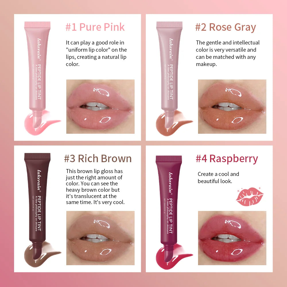 Lakerain Peptide Lip Tint Moisturizing Gloss
