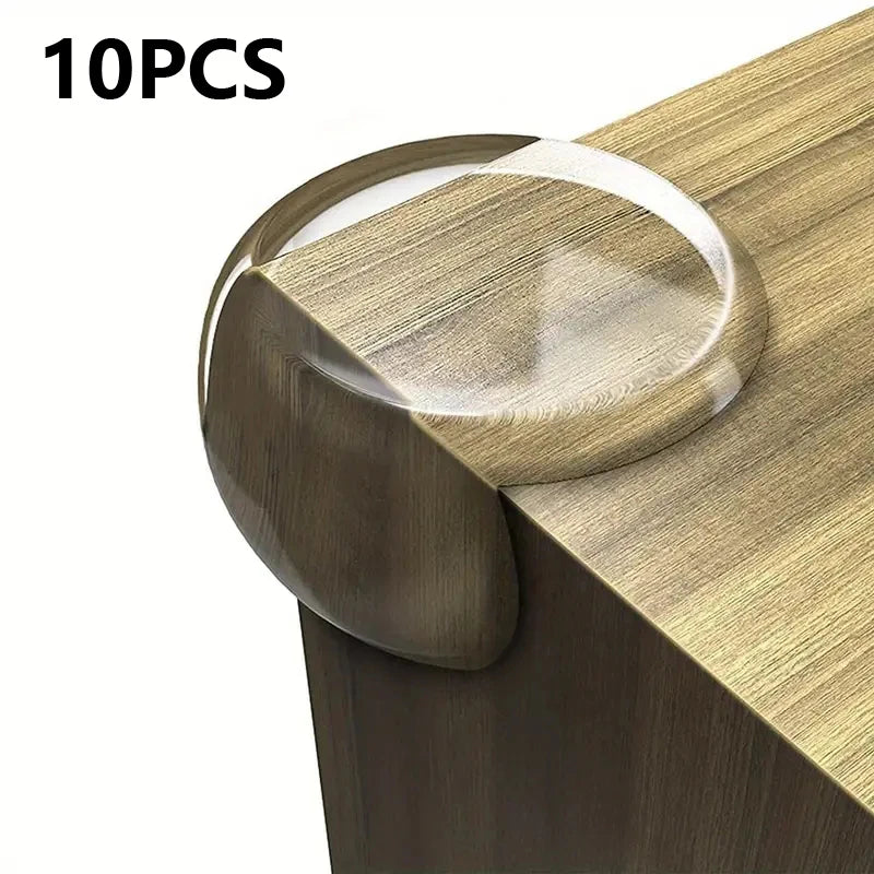 10PCS Transparent Table Corner Guards Child Safety Anti Collision Protectors
