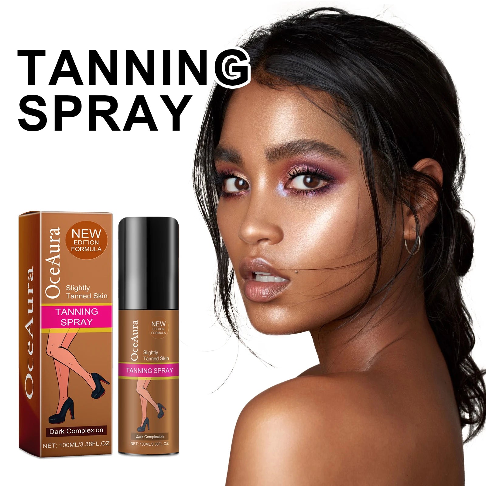 Sunless Tanning Spray Moisturizing Bronzer Self Tanner - 7