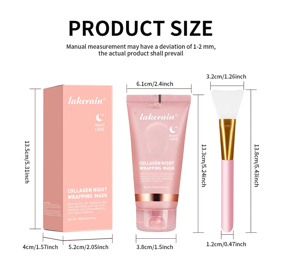 Collagen Night Wrapping Peel Off Facial Mask - 14