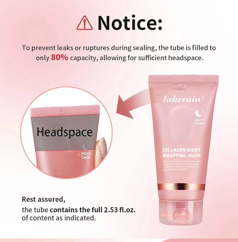 4pcs Collagen Skincare Kit Mask Cream Balm - 15