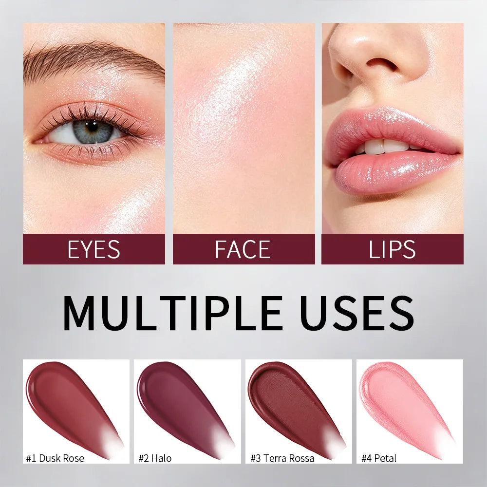 Magnetic Lip And Cheek Cream Nourishing Natural Blush - 4