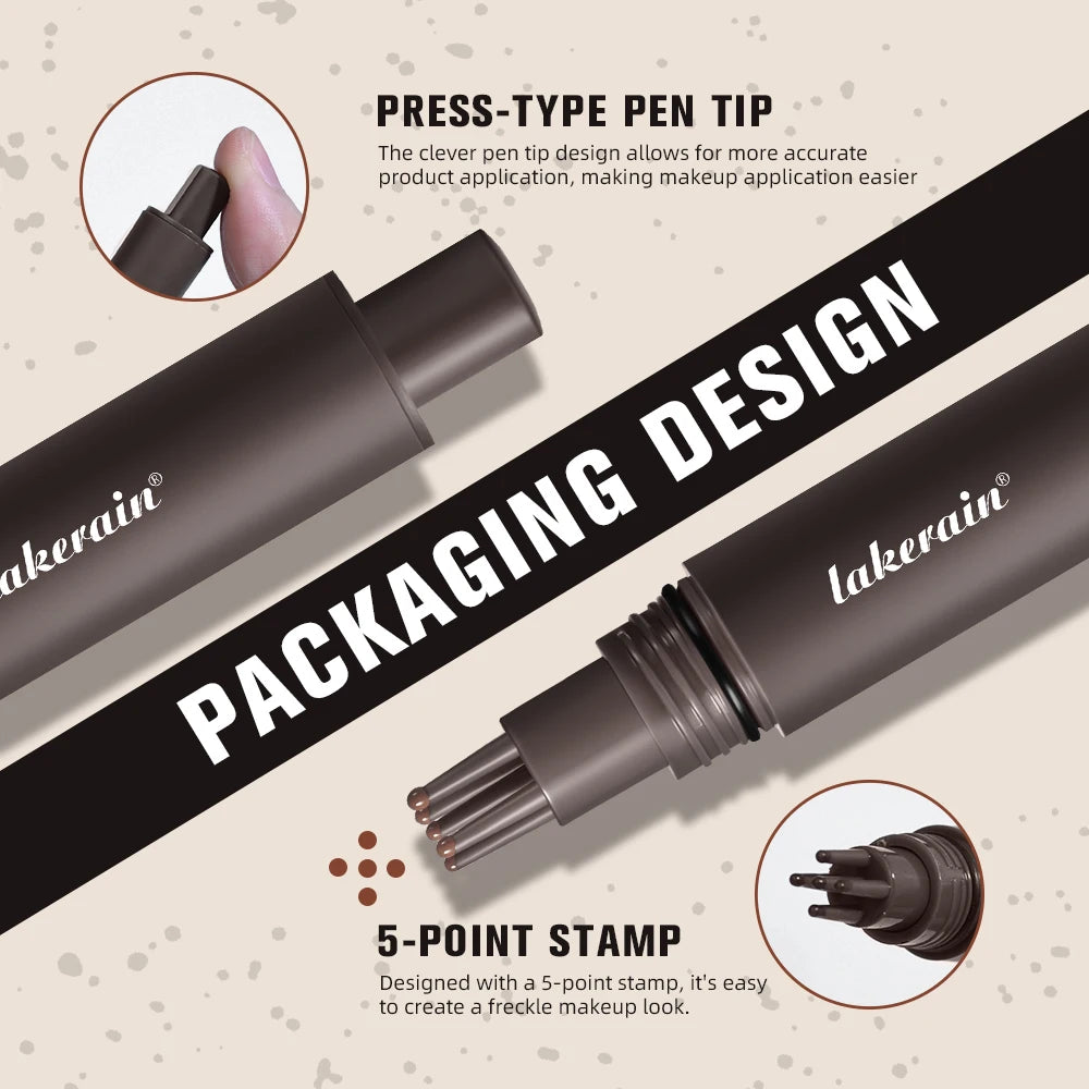 Freckle Stamp Makeup Pen Dot Freckles Natural Fake Freckle Pen - 4