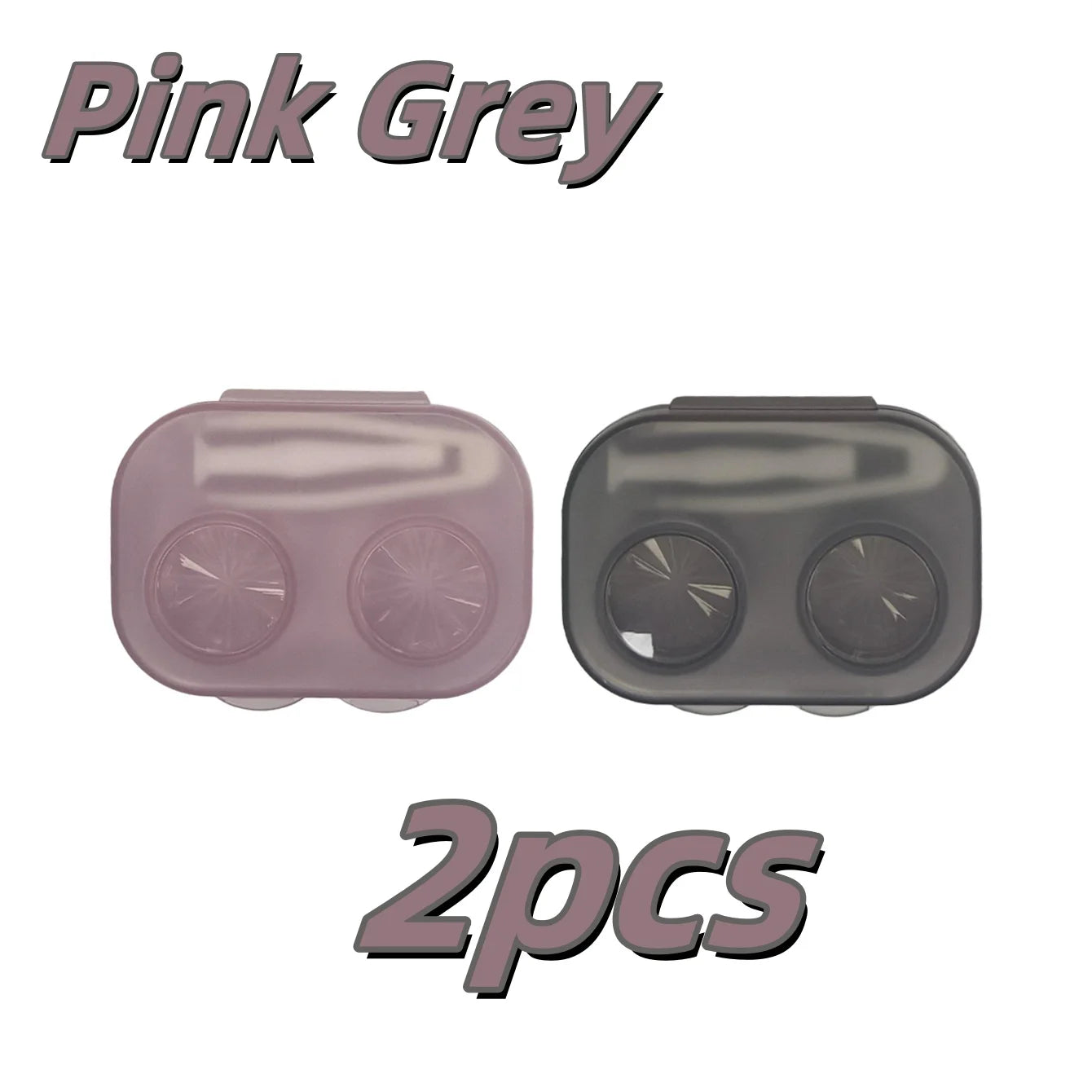 Portable Contact Lens Case Set Travel Storage Box with Tweezer Tool