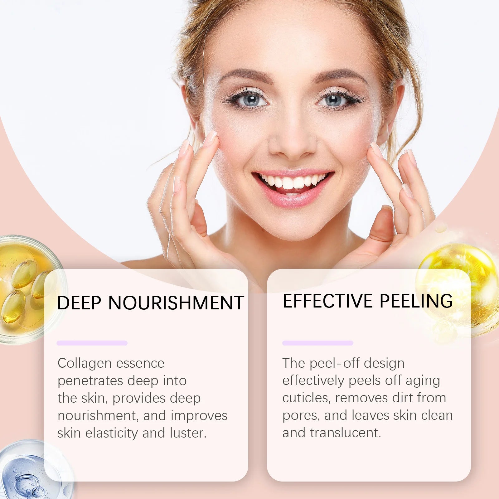 Collagen Night Wrapping Mask Peel Off Sleeping Mask - 8