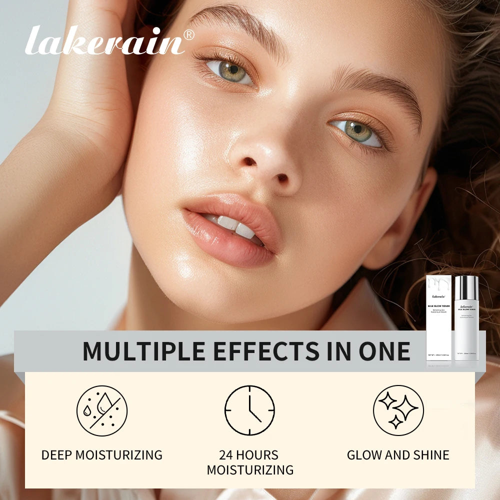 Milk Glow Toner Brightening Skin Care Face Hydration - 2
