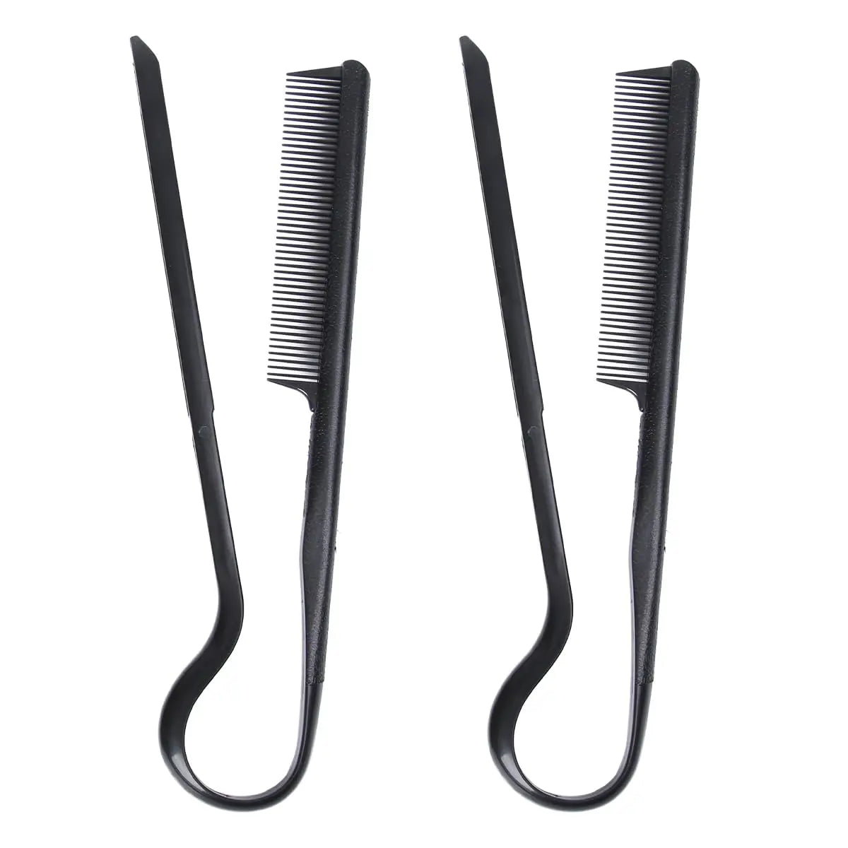 V Shaped Hair Straightening Comb Professional Styling Splint Clip - 11