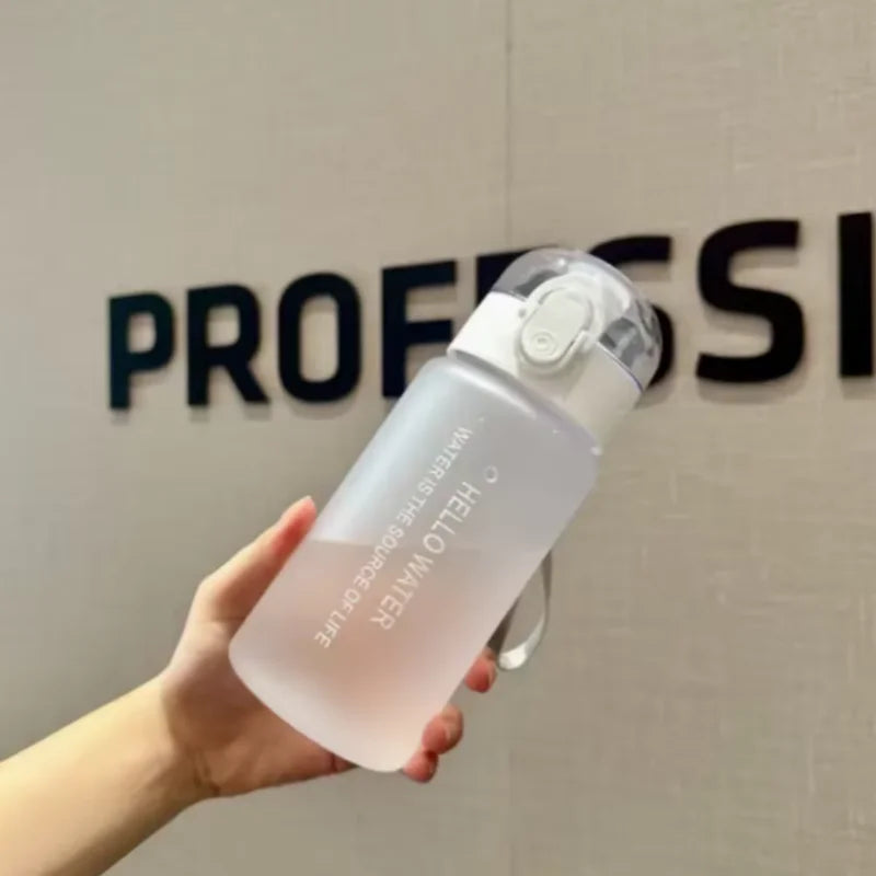550ml BPA Free Sport Water Bottle Leak Proof Reusable Plastic Flask