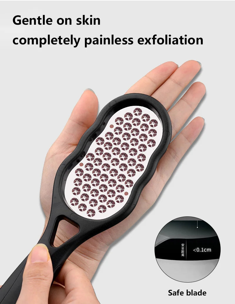 Professional Stainless Steel Foot File Cracked Heel Remover Pedicure Care - 15