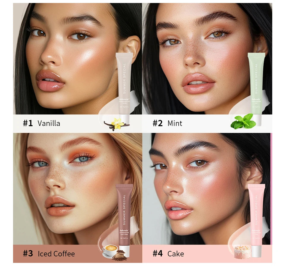 Summer Lip Balm Butter Moisturizing Lip Gloss