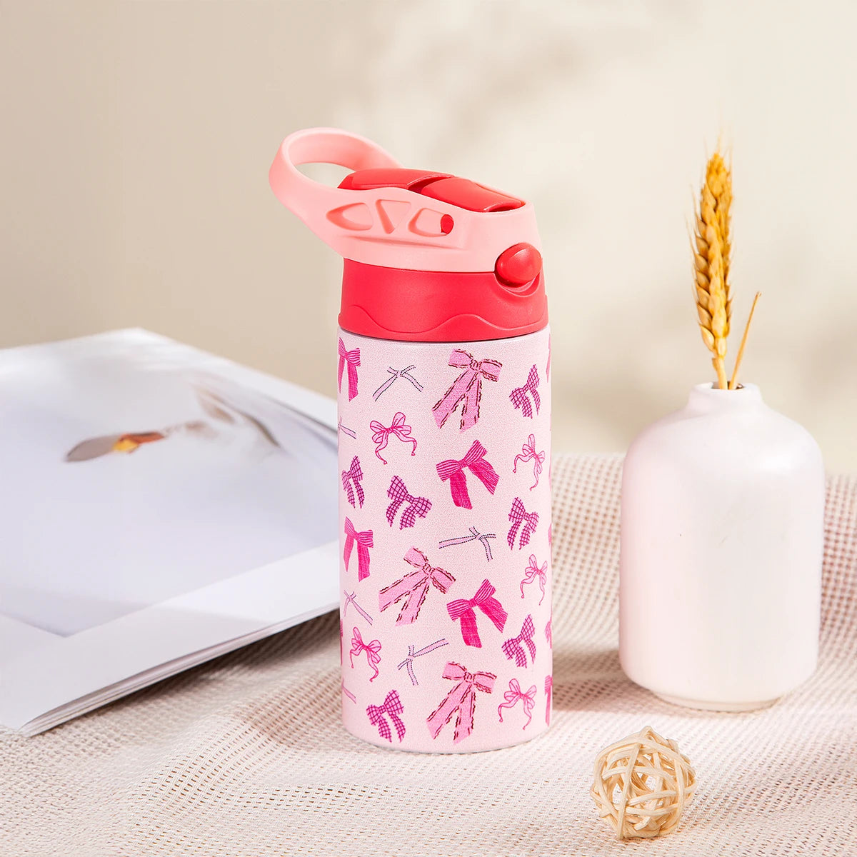 350ml Cartoon Insulated Stainless Steel Water Bottle Kids Vacuum Flask - 19