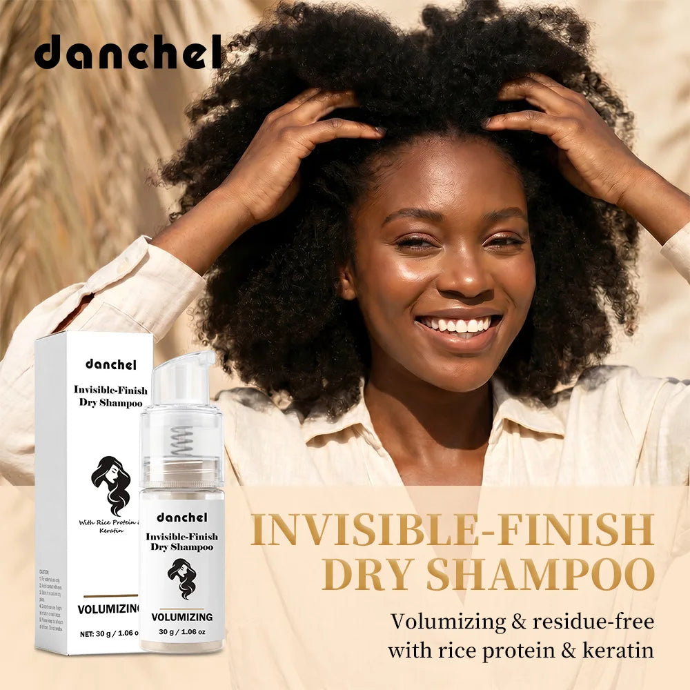 Dry Shampoo Powder Instant Oil Absorbing Hair Styling Powder