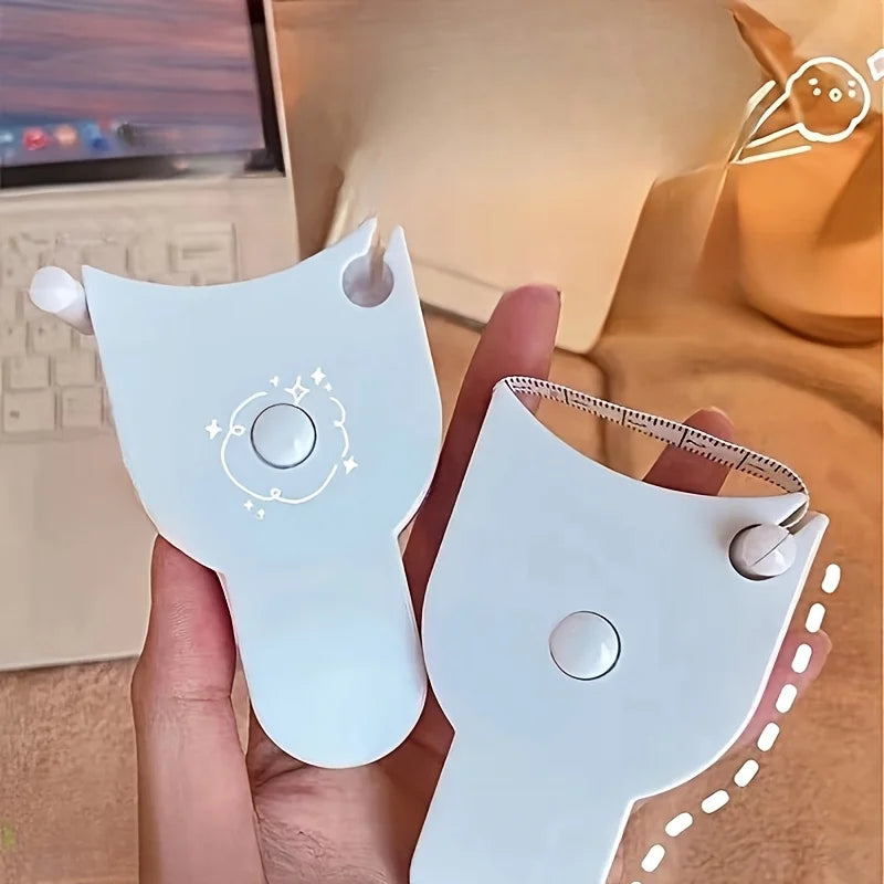 Retractable Body Measuring Tape Soft Fitness Waist Circumference Ruler - 3