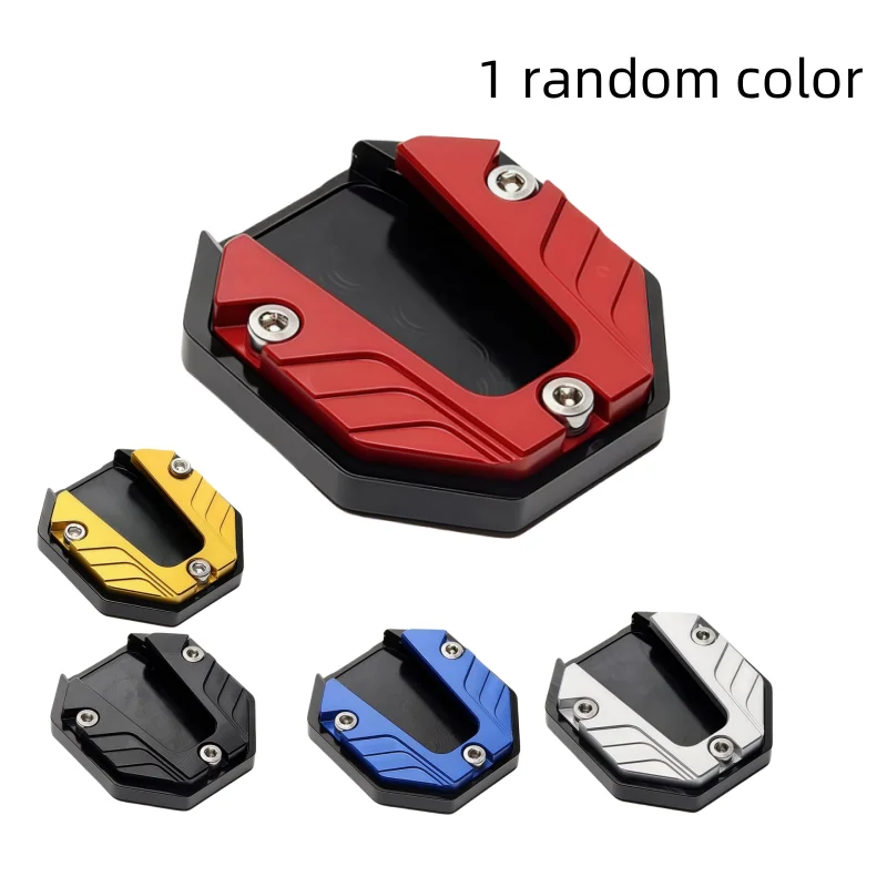 Motorcycle Kickstand Extender Side Stand Extension Pad Support Plate - 7
