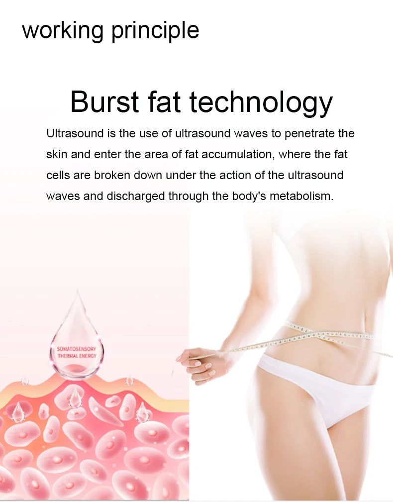 40K Cavitation Slimming Machine Body Contouring & RF Lifting Device - 13