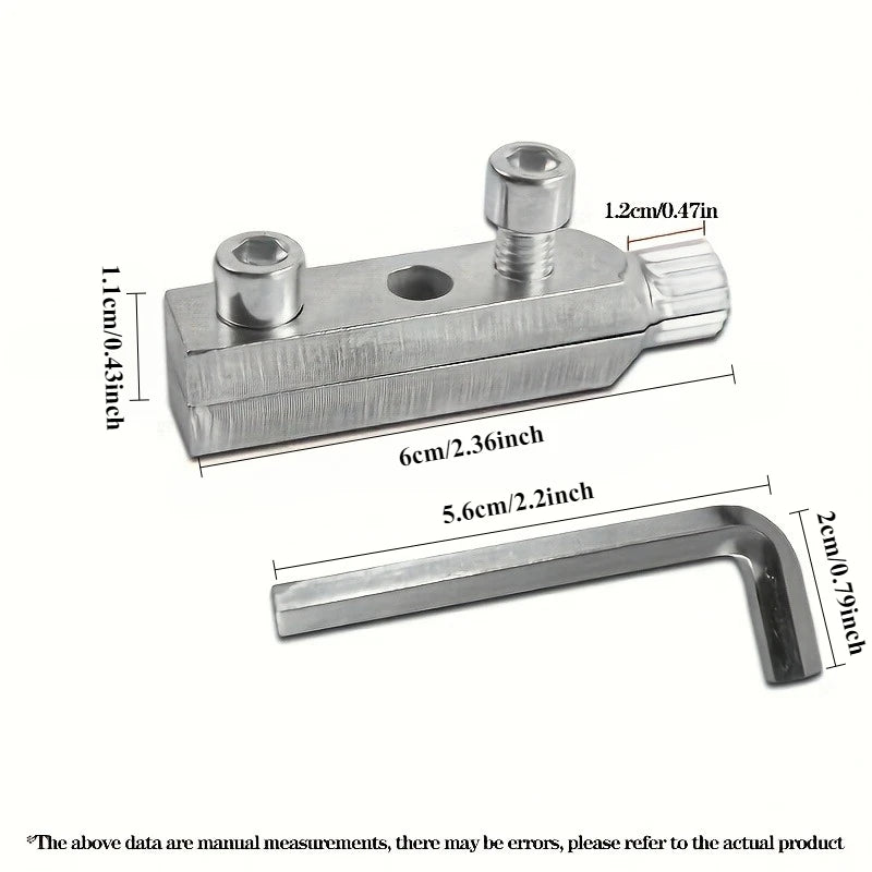 Broken Pipe Extractor Tool Set for Faucet and Water Pipe Removal - 6