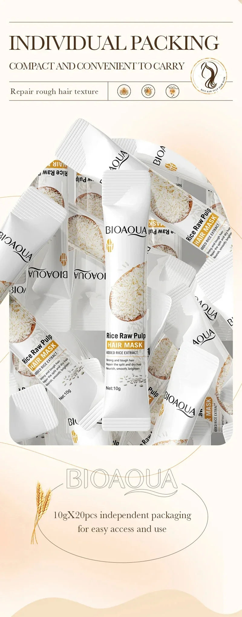Magical Hair Mask Professional Repair Treatment For Dry Damaged Hair - 17
