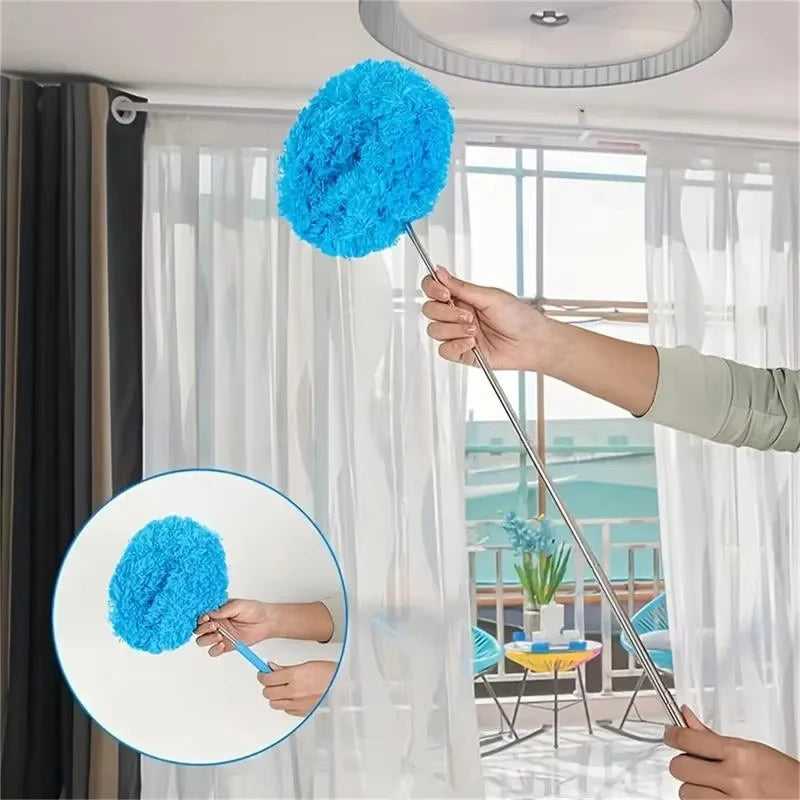 Microfiber Ceiling Fan Duster with Extendable Handle Cleaning Tool - 2