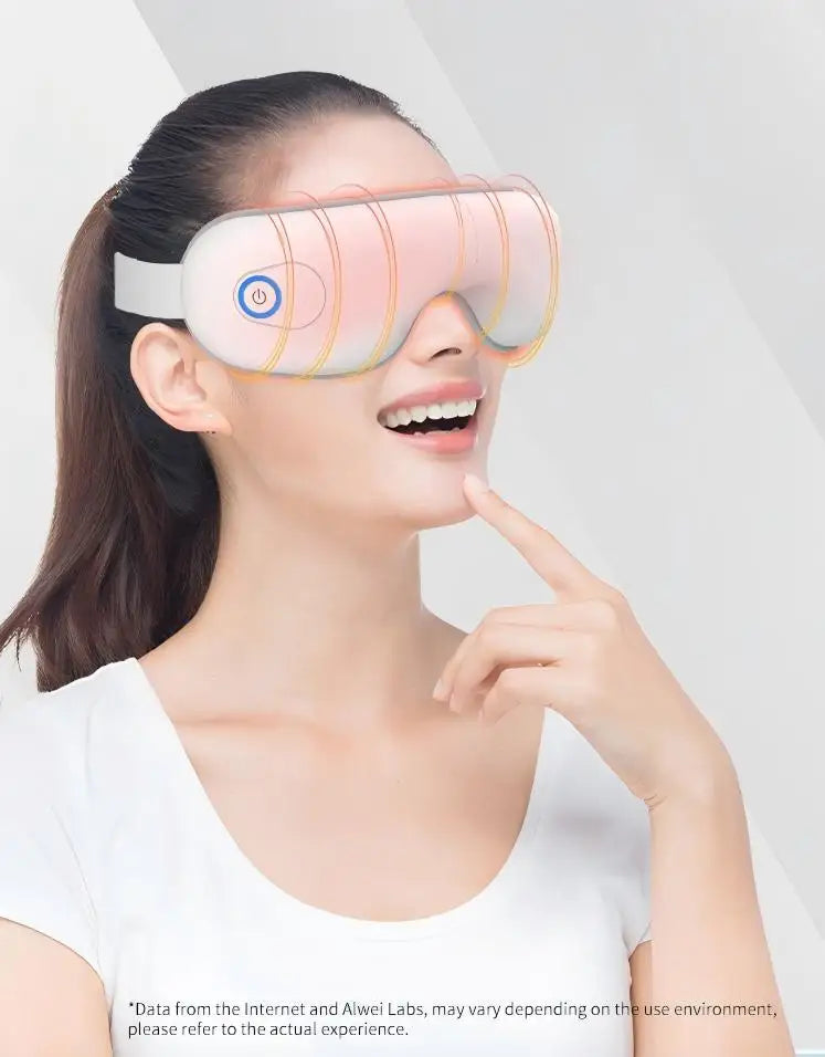 VIMYSHOW Rechargeable Air Pressure Eye Massager & Vibration Mask
