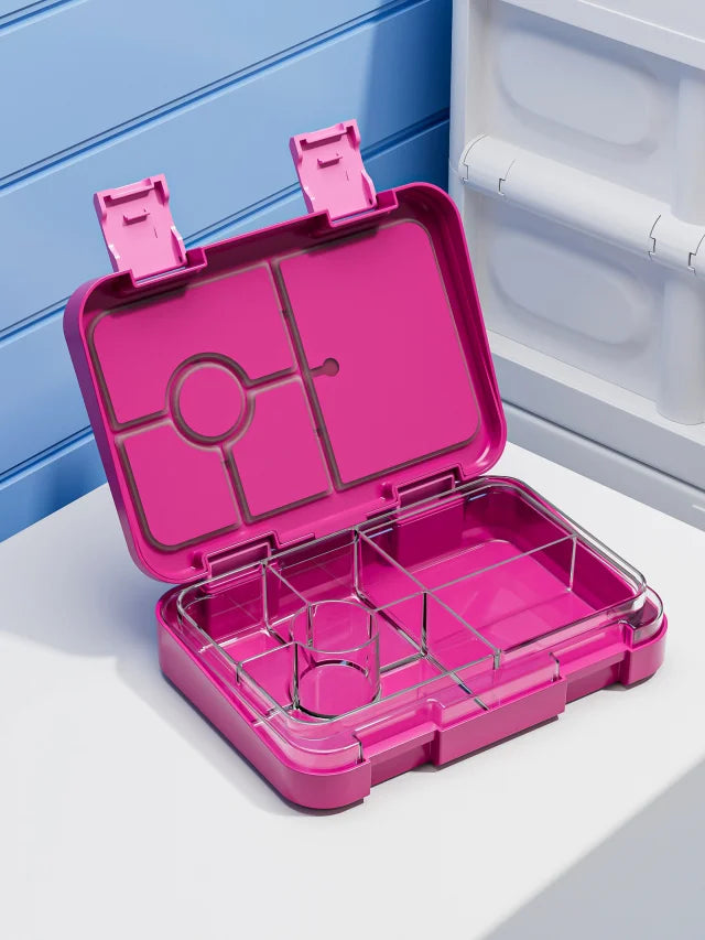 1100ml Christmas Cartoon Bento Box Leakproof Microwavable Lunch Container - 39