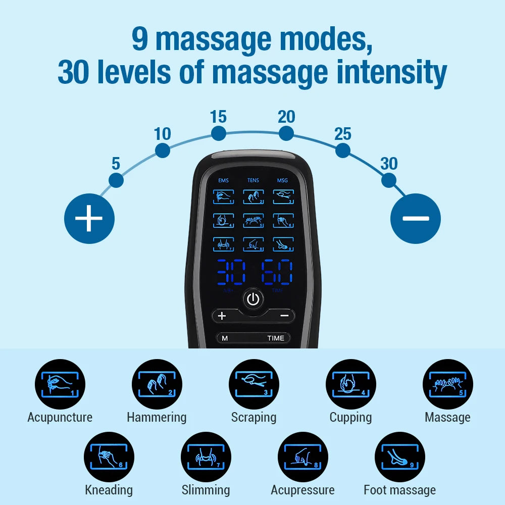 Intelligent Portable Electric Neck Massager Body Massage Patch - 3