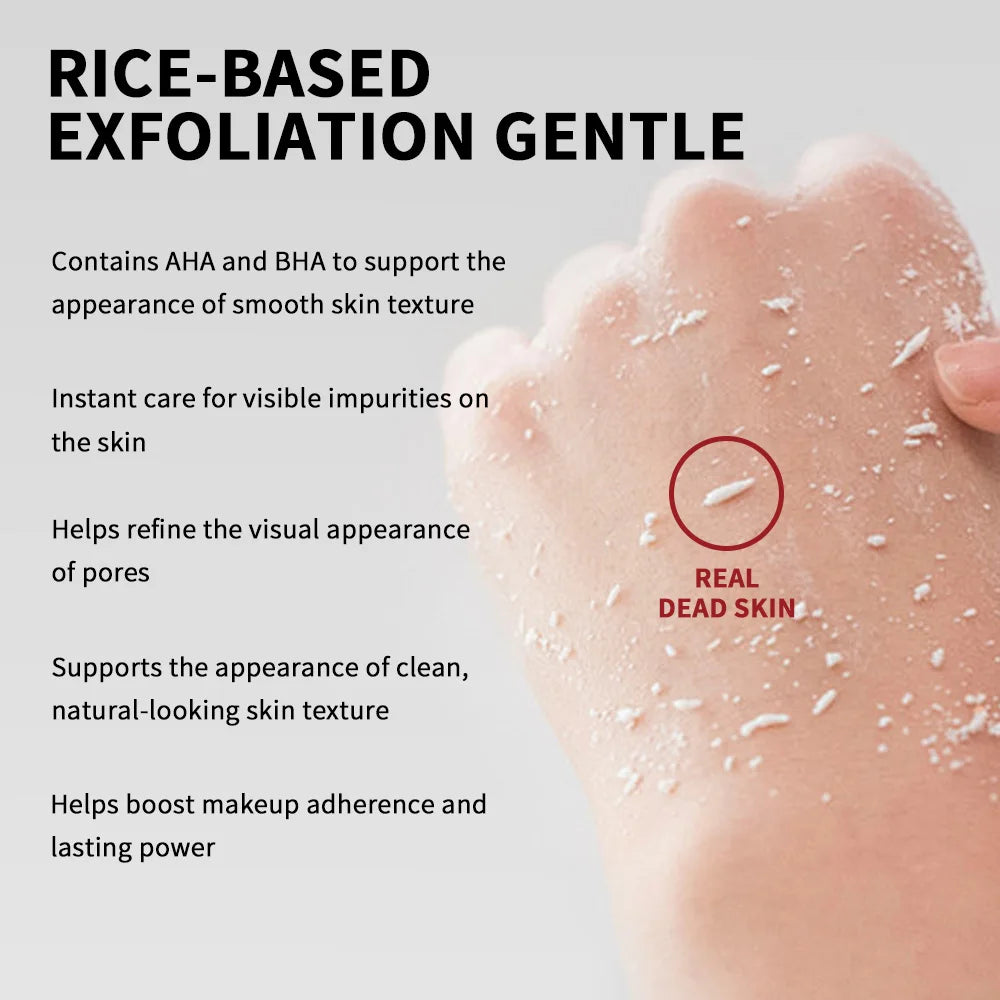 White Black Rice Exfoliating Serum Peeling Hydrating Toner - 4