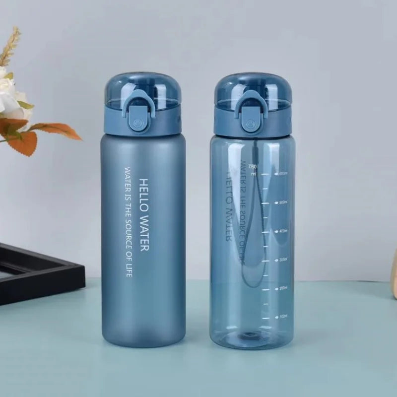 780ml Portable Sports Water Bottle Leakproof Gym Travel Drinking Flask - 1