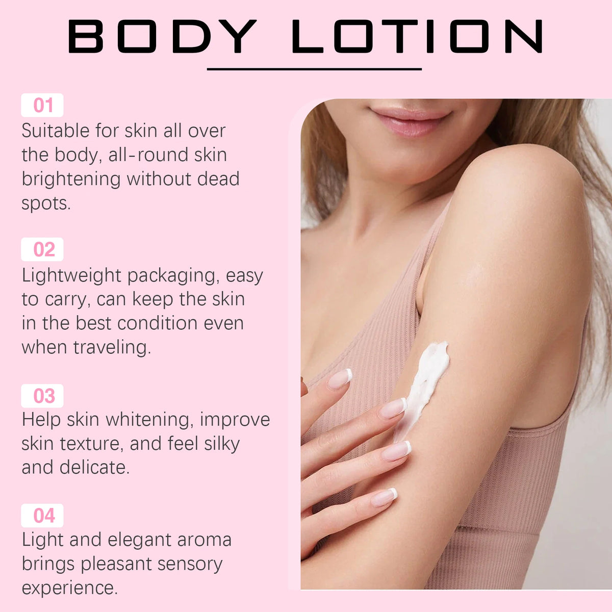Arbutin Lightening Body Lotion Moisturizing Cream