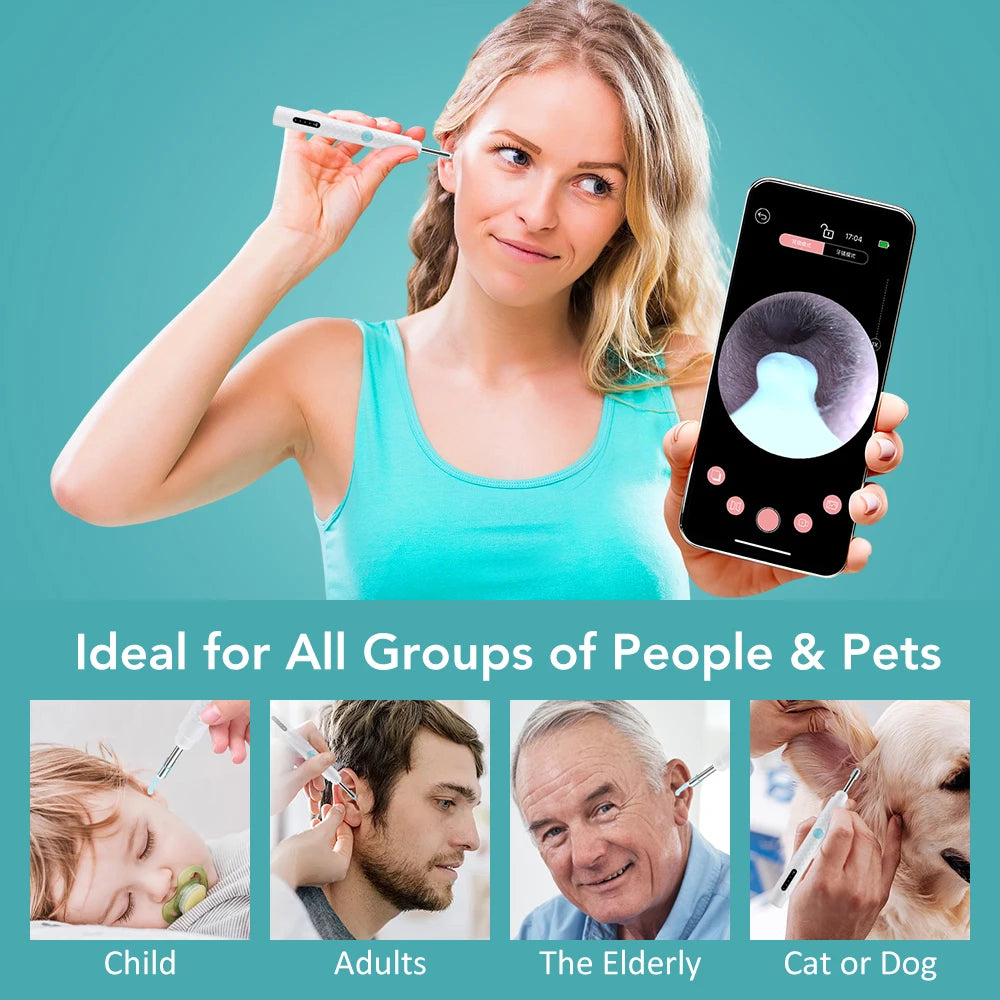 Smart Visual Ear Wax Cleaner HD Camera Earpick