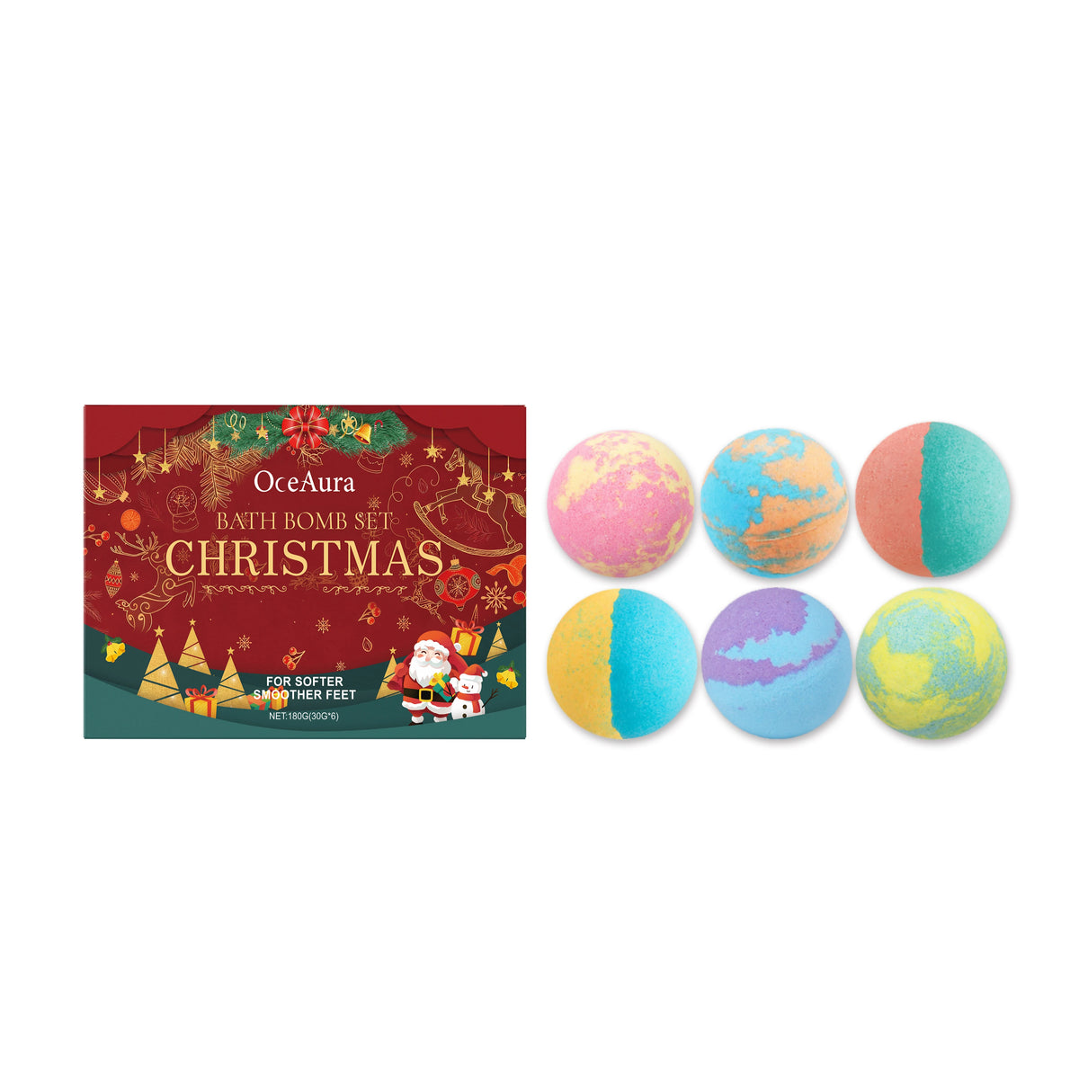 Childrens Bath Bombs Set Moisturizing Aromatherapy Relaxing Ball