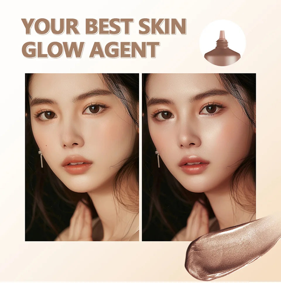 Natural Glow Enhancer Foundation Moisturizing Liquid Highlighter - 13