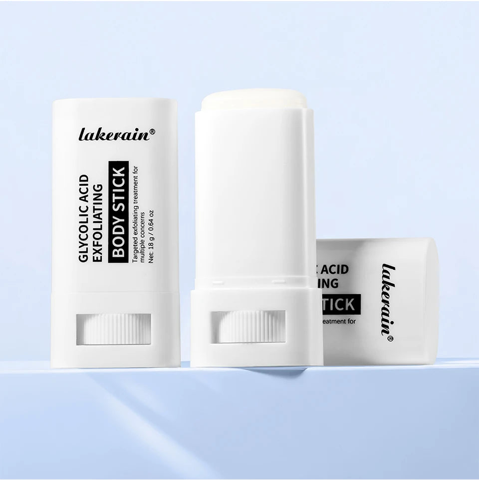 Lakerain Glycolic Acid Exfoliating Body Stick Skincare Scrub