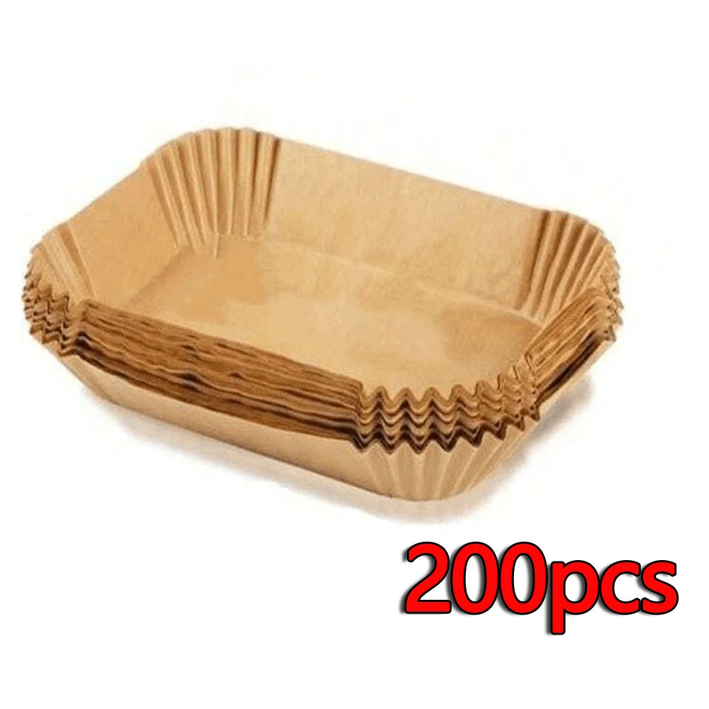 Disposable Air Fryer Parchment Paper Liners Non-Stick Baking Sheets