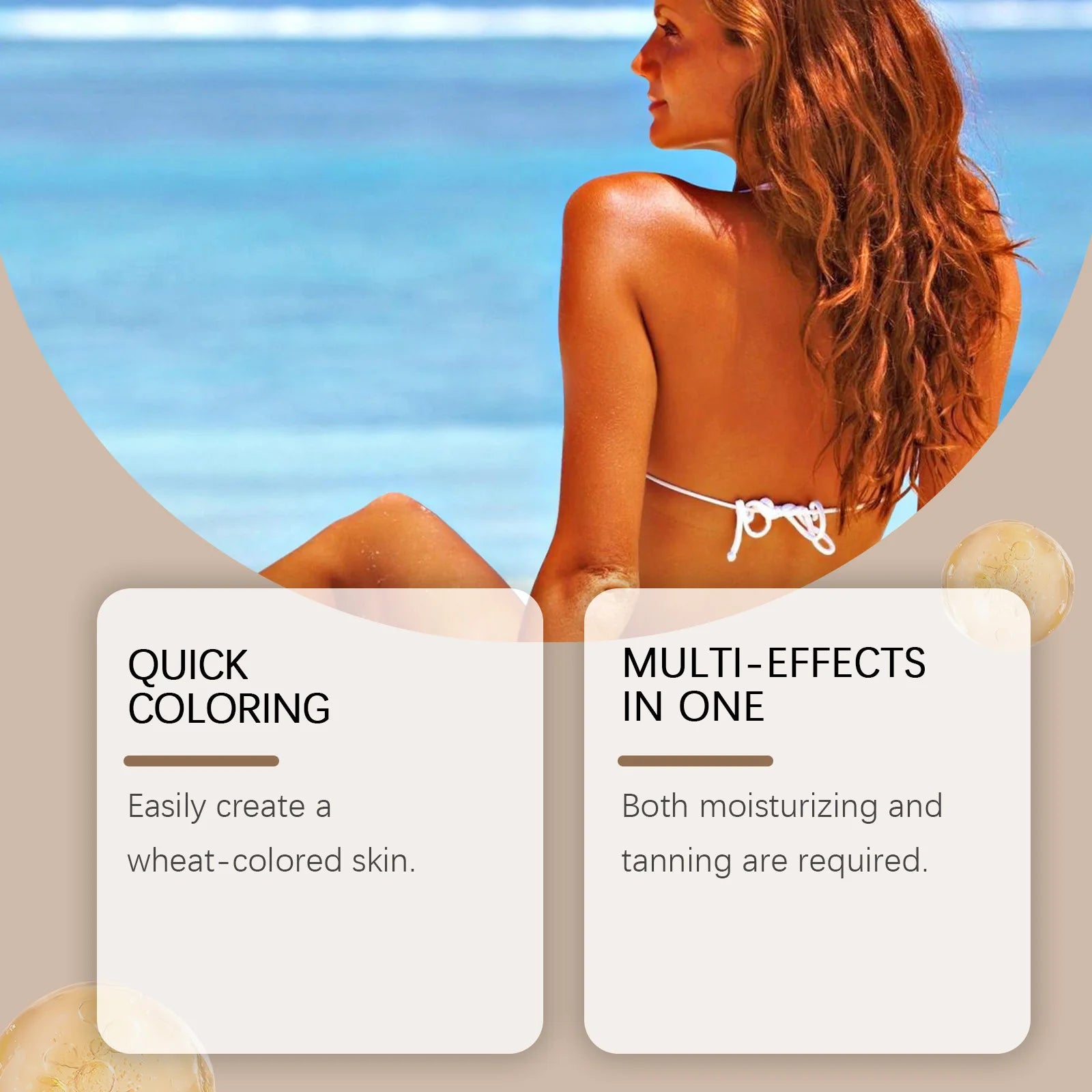 Self Tanner Tanning Lotion Sunless Fake Tan Cream Natural Bronze - 8