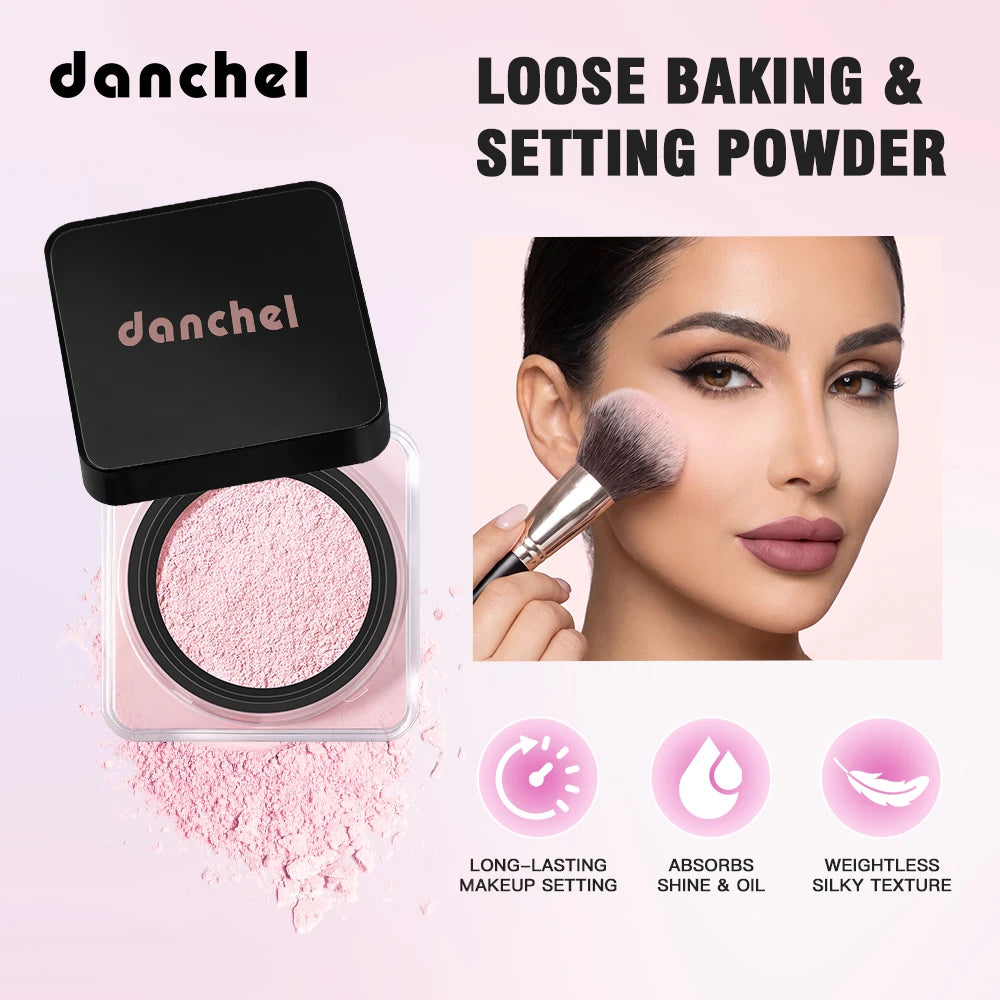 Matte Loose Setting Powder Oil Control Waterproof Face Makeup - 2